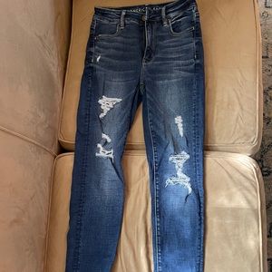 American Eagle Super Stretch Super High-Rise Jegging 0